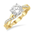 Aurorae Signature Diamond Semi-Mount Ring