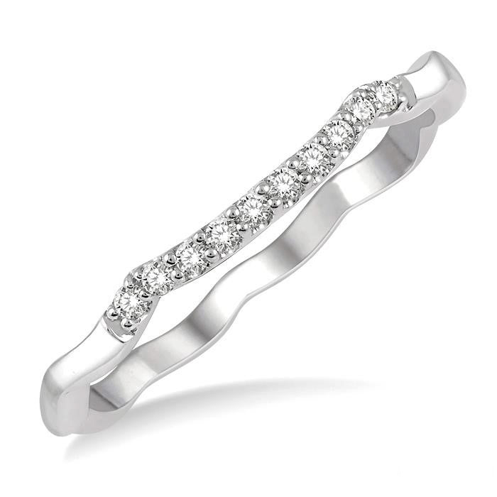 Celestia Halo Eclipse Diamond Wedding Band
