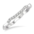 Celestia Halo Eclipse Diamond Wedding Band