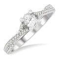 Oval Shape Diamond Engagement Ring