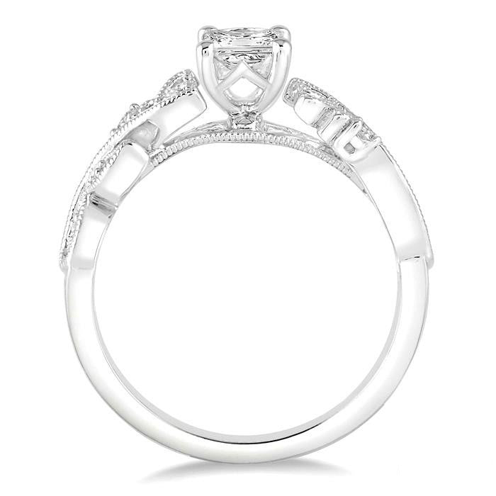 Treasured Splendor Diamond Semi-Mount Ring
