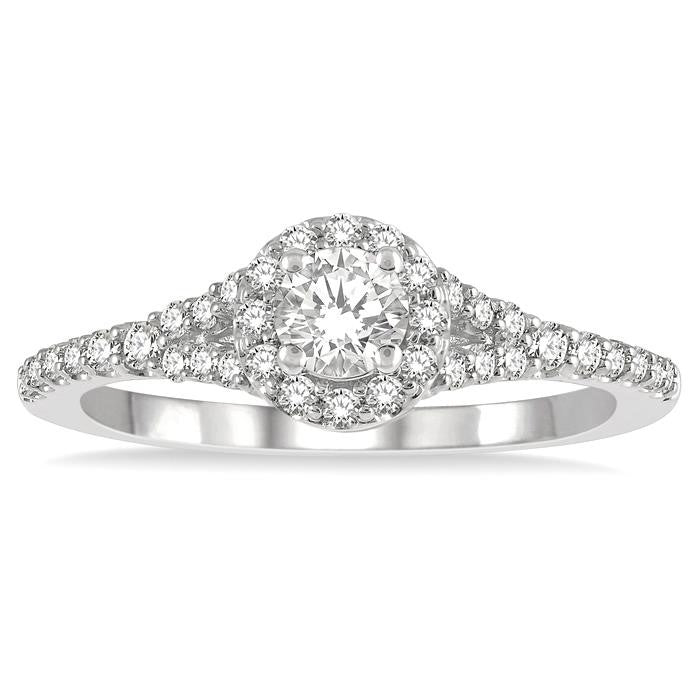 Opus Keepsake Diamond Semi-Mount Ring