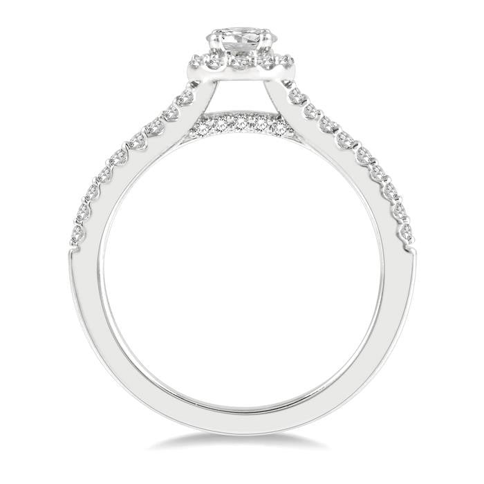 Opus Keepsake Diamond Semi-Mount Ring