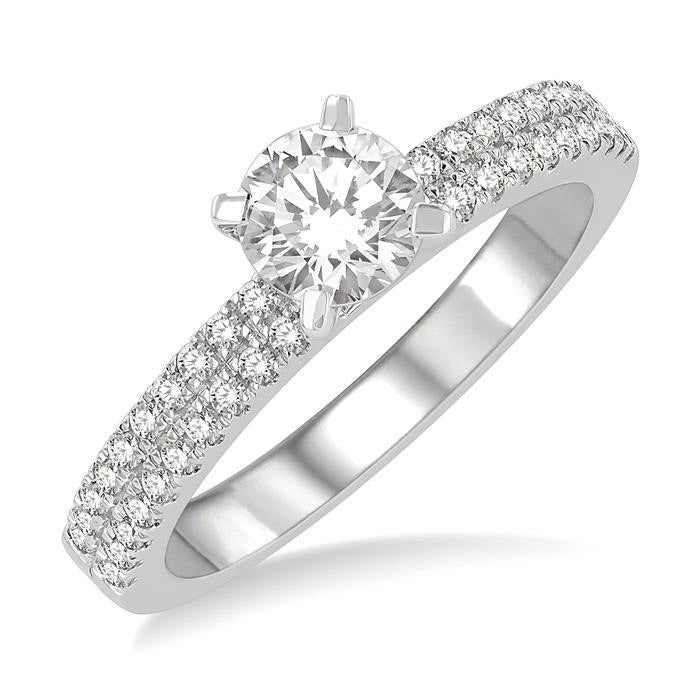 Tezcatlipoca Elation Diamond Semi-Mount Ring