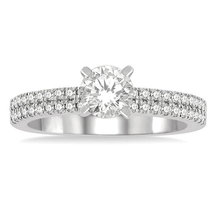 Tezcatlipoca Elation Diamond Semi-Mount Ring