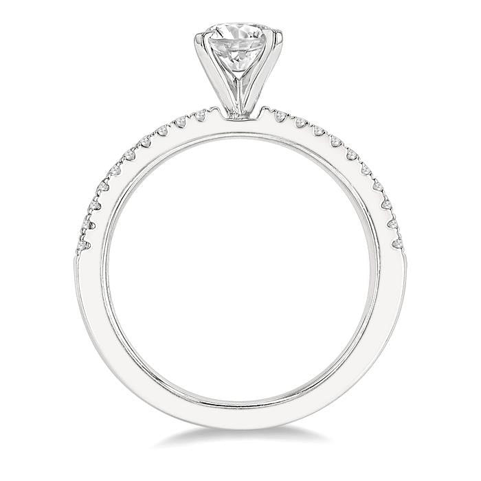 Tezcatlipoca Elation Diamond Semi-Mount Ring