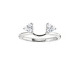 Diamond Six Stone Classic Wrap Ring