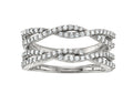 Diamond Woven Insert Ring
