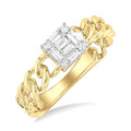 Serenity Diamond Ring in Metal