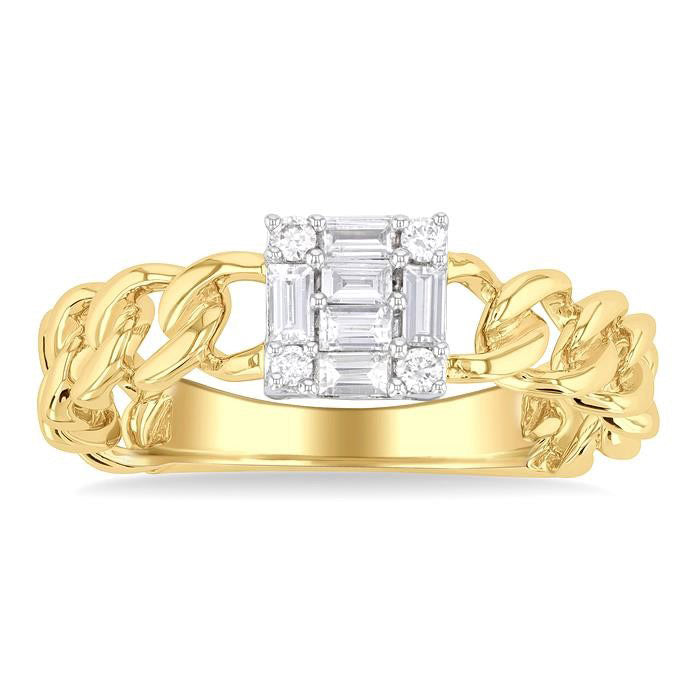 Serenity Diamond Ring in Metal
