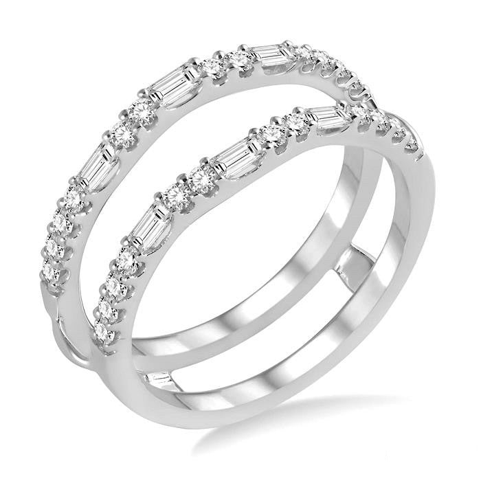 Celestia Anthem Luxe Baguette Diamond Insert Ring
