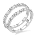 Celestia Anthem Luxe Baguette Diamond Insert Ring