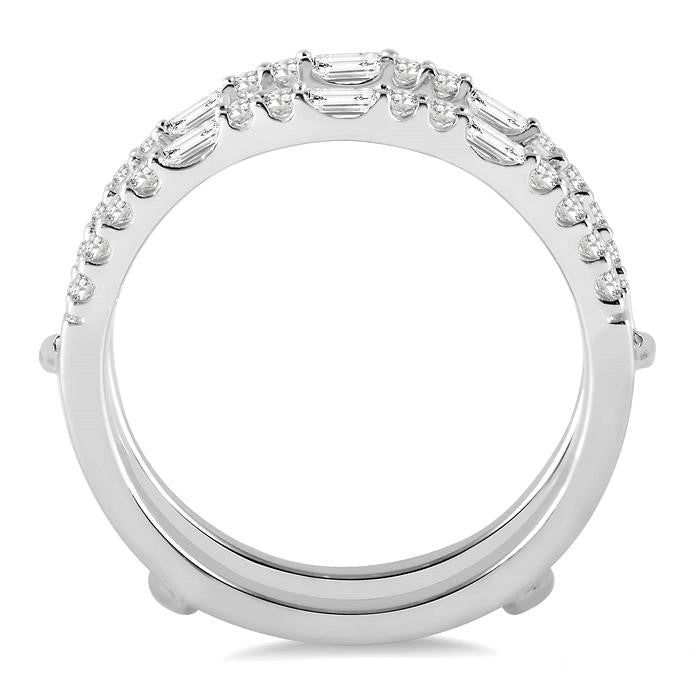 Celestia Anthem Luxe Baguette Diamond Insert Ring