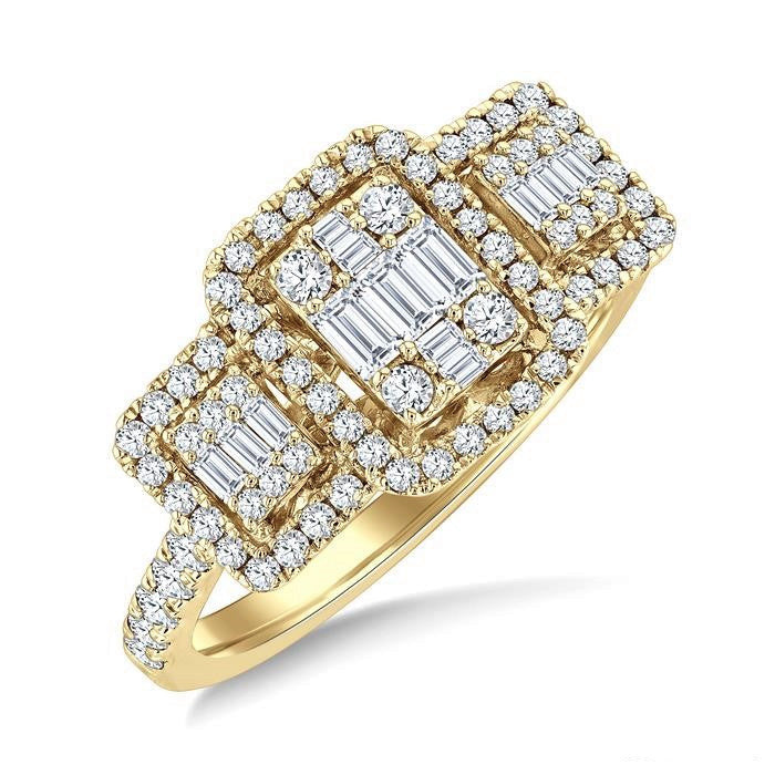 Oval Shape Halo Diamond Engagement Ring