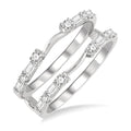 Baguette Diamond Insert Ring