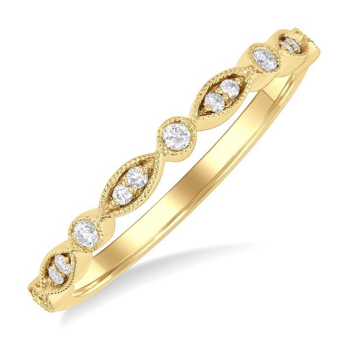 Midnight Diamond Jewelry in Yellow Gold