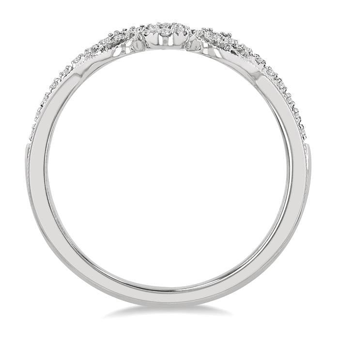 Aurora Diamond Jewelry in White Gold