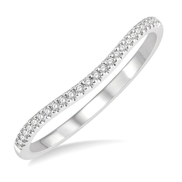 Bellona Ember Reverie Curved Diamond Wedding Band