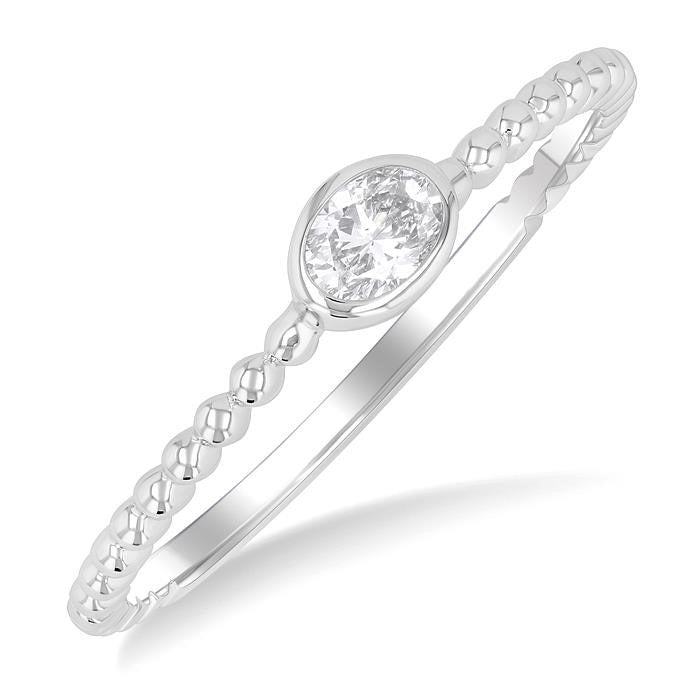 Serenity Diamond Ring in Metal