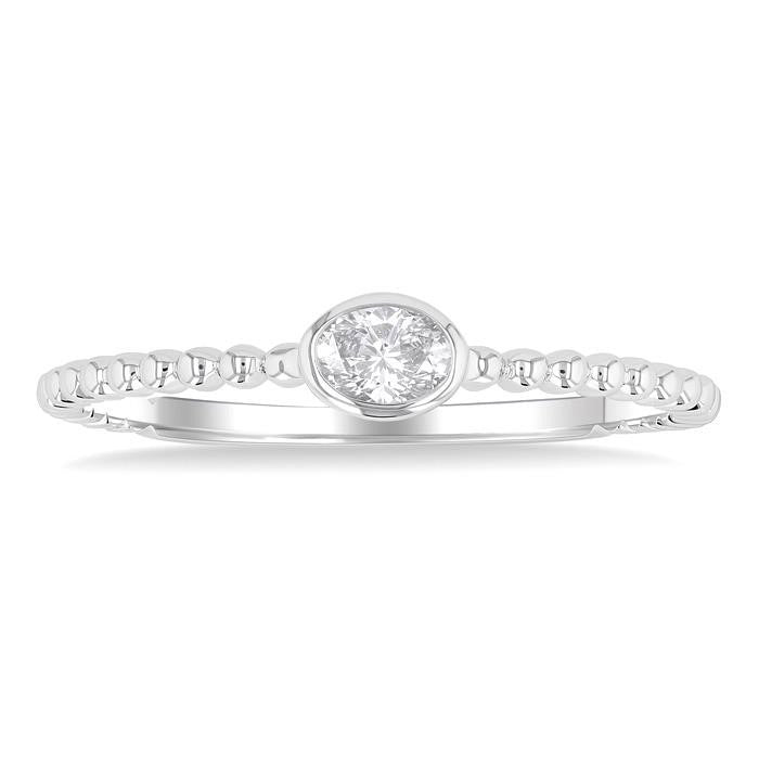 Serenity Diamond Ring in Metal