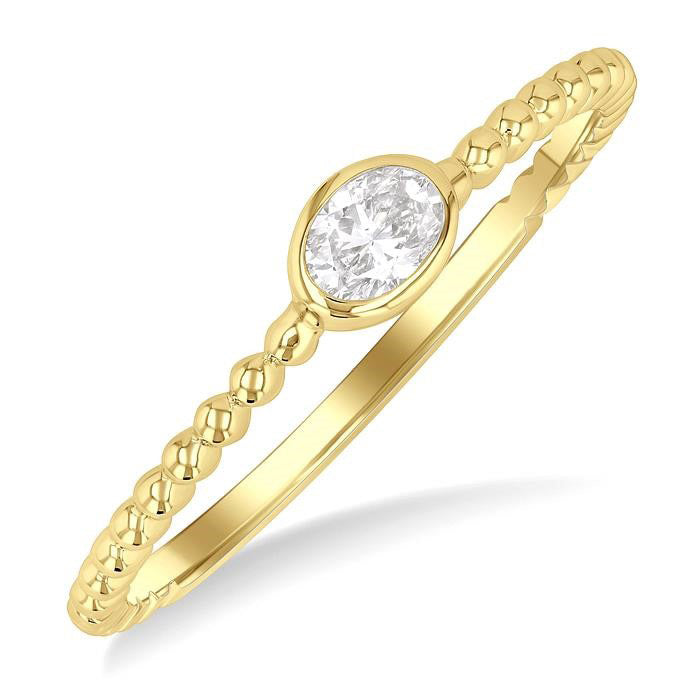 Elegance Diamond Ring in Metal