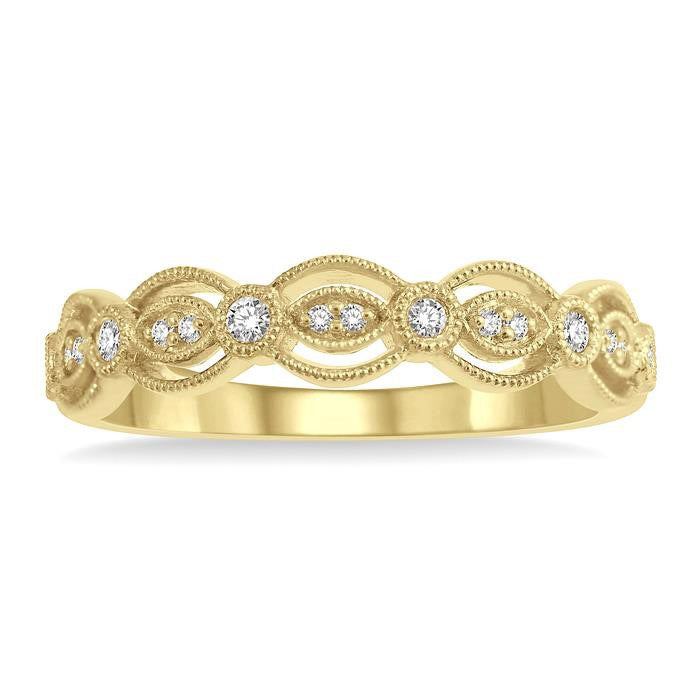Stackable Diamond Band