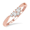 Velour Diamond Ring in Metal