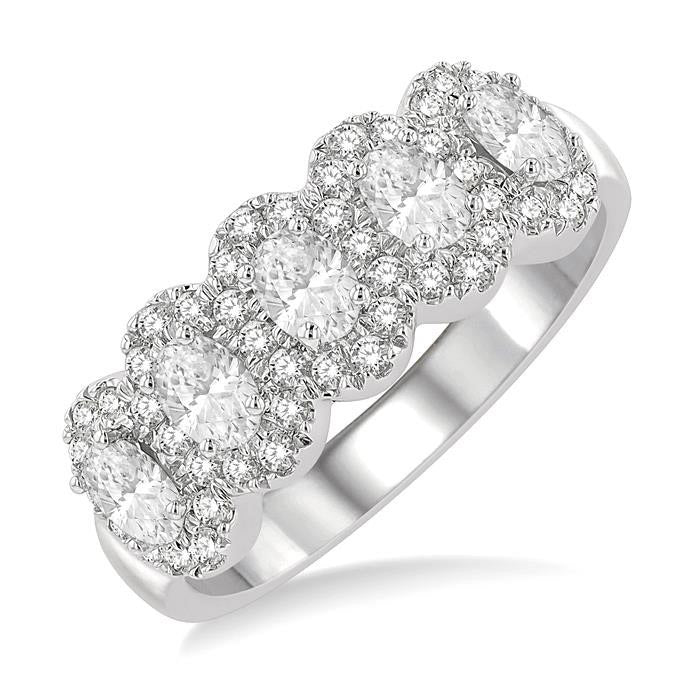 Lysiss 14K White Gold Diamond Ring