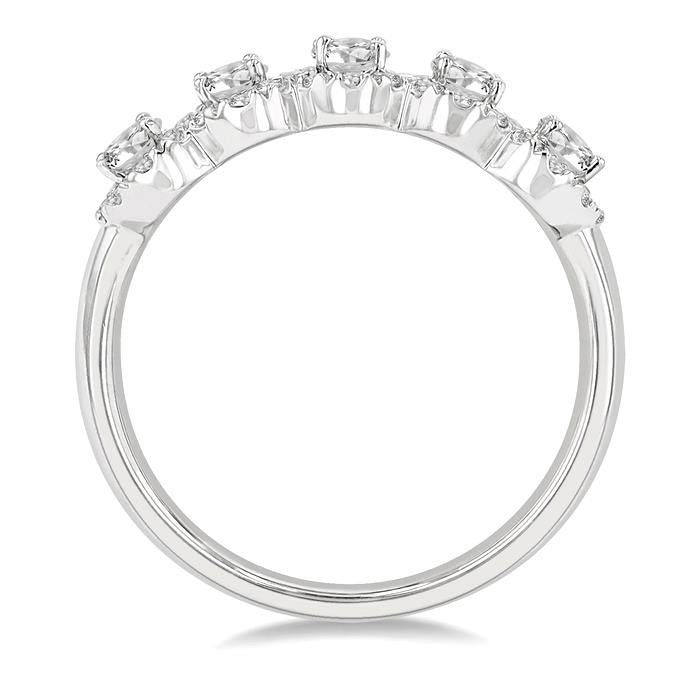 Lysiss 14K White Gold Diamond Ring