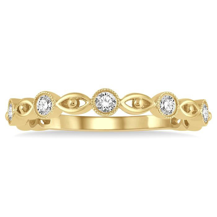 Seraphic Arc Diamond Ring