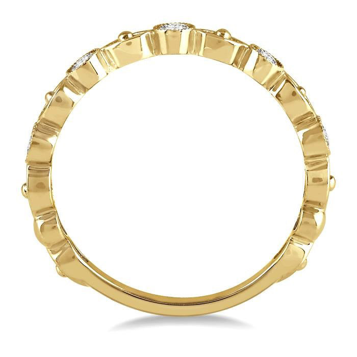 Seraphic Arc Diamond Ring
