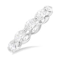 2 Ctw East-West Set Marquise Cut Diamond Eternity Wedding Band in 14K White Gold