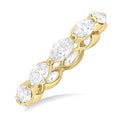 Marquise Shape East-West Eternity Diamond Wedding Band