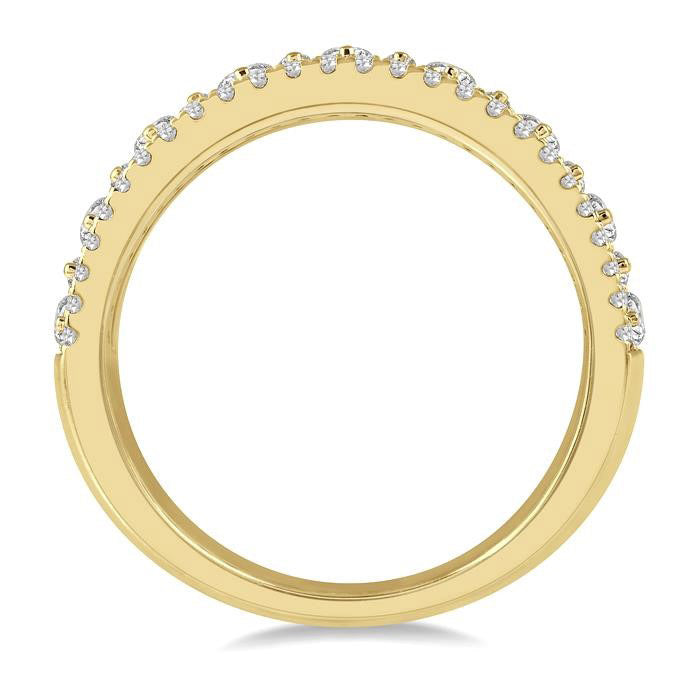 LysLoIon 14K Yellow Gold Diamond Ring