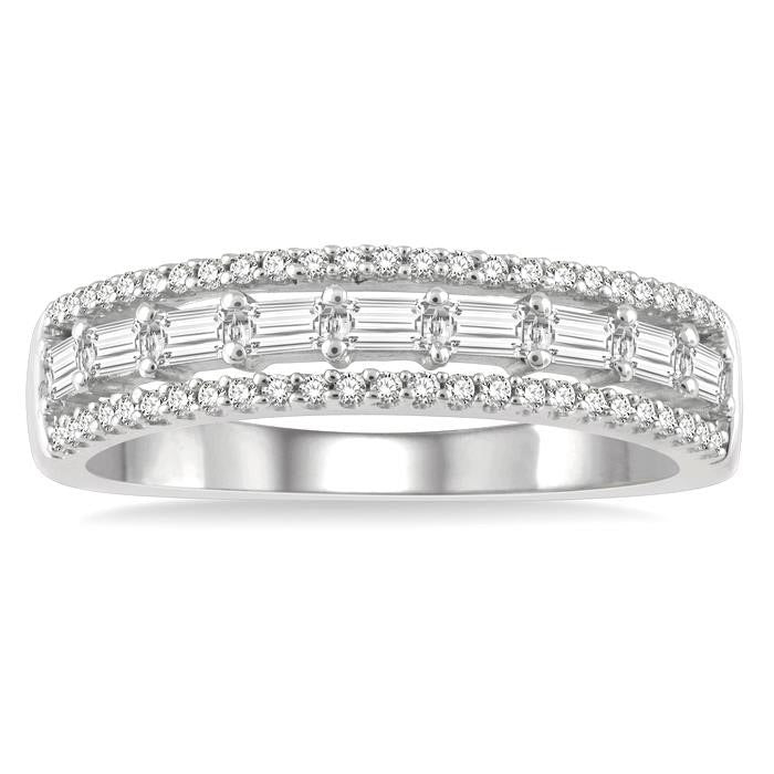 ZenVelRa 14K White Gold Diamond Ring