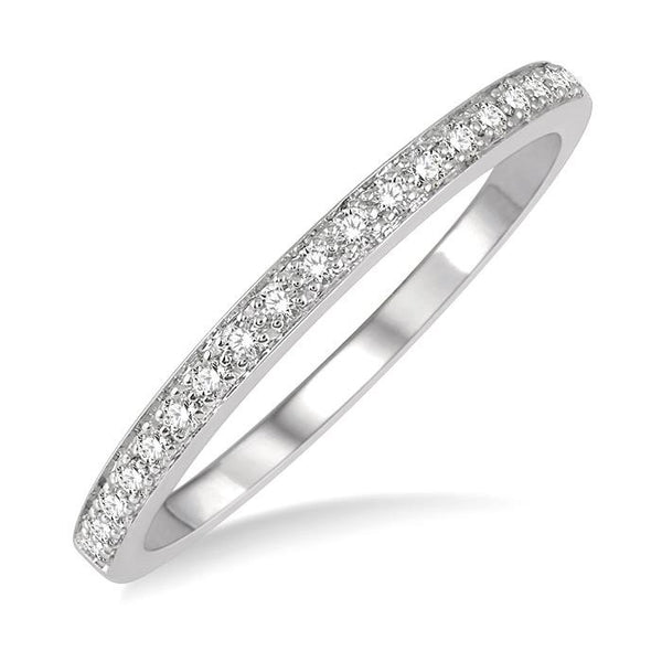 1/6 Ctw Diamond Band in 14K White Gold