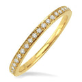 1/6 Ctw Diamond Band in 14K Yellow Gold