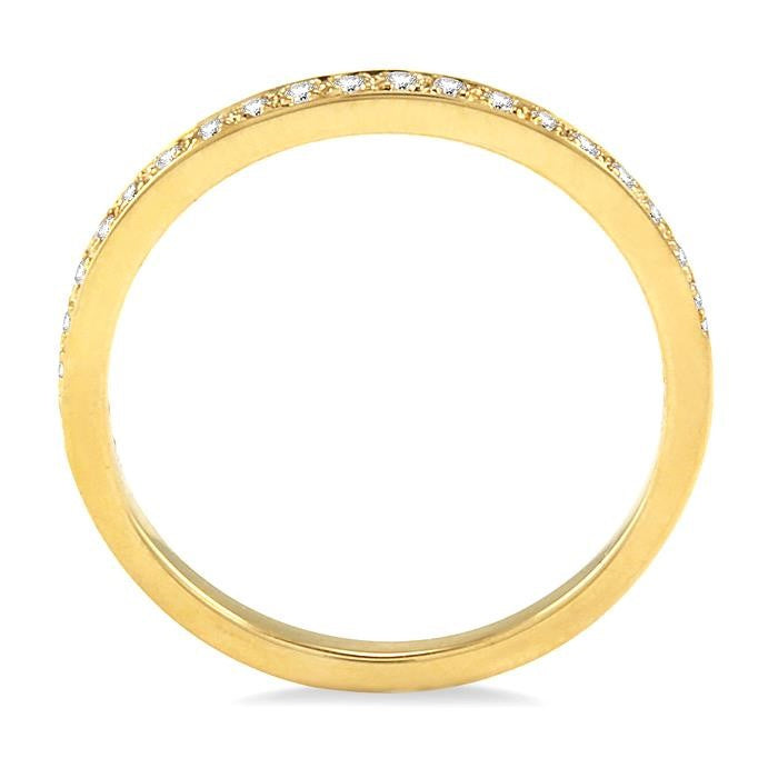 1/6 Ctw Diamond Band in 14K Yellow Gold