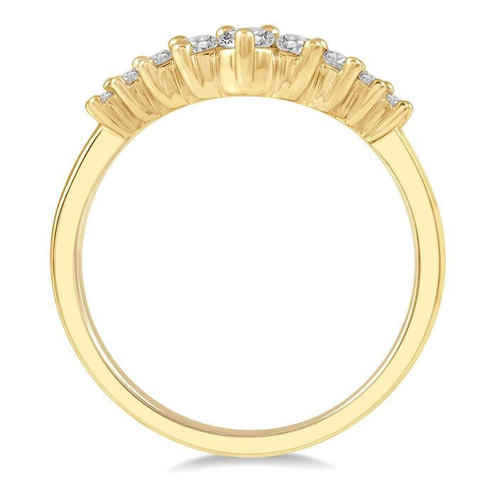 Enchantment Diamond Ring in Yellow Gold