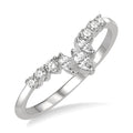 Chevron Diamond Fashion Ring