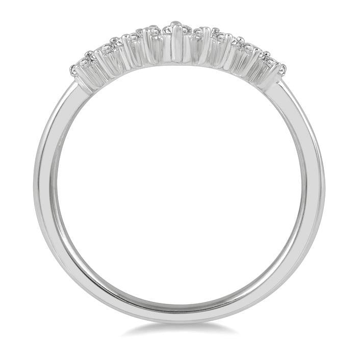 Chevron Diamond Fashion Ring