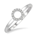 Circle Diamond Fashion Ring