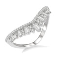 Velour Diamond Ring in Metal