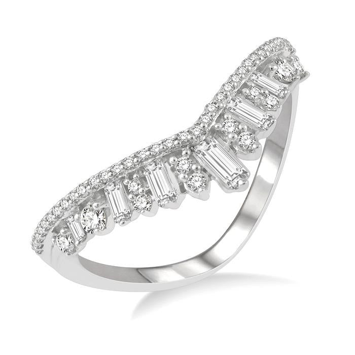Velour Diamond Ring in Metal
