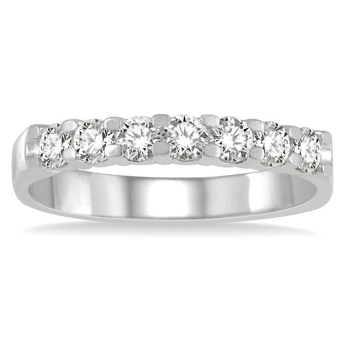 Celestia Voyage Meadow Stone Diamond Wedding Band