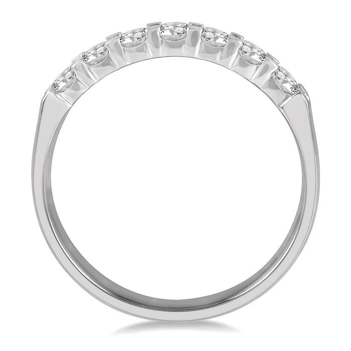 Celestia Voyage Meadow Stone Diamond Wedding Band