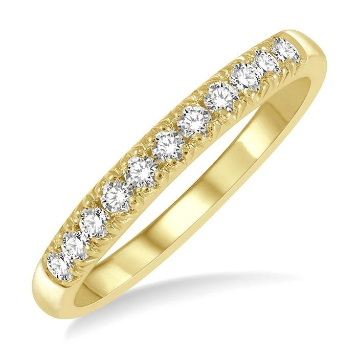 11 Stone Diamond Wedding Band