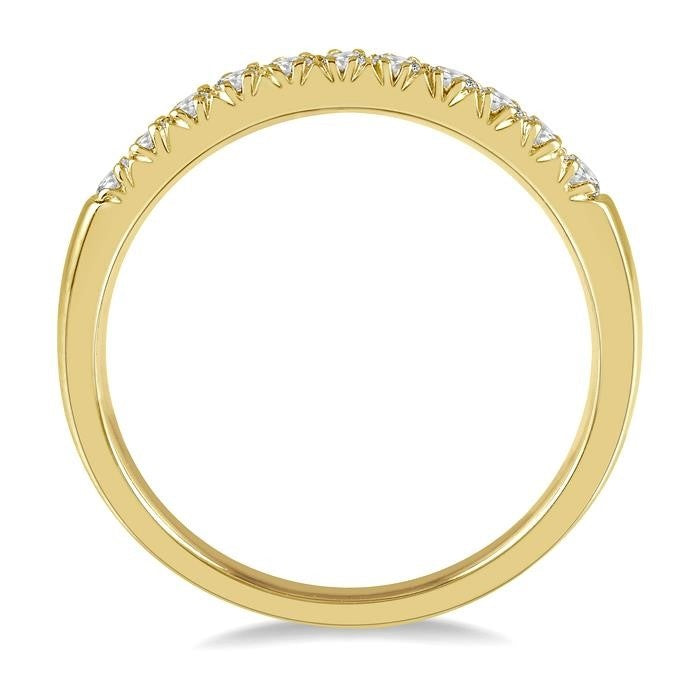 11 Stone Diamond Wedding Band