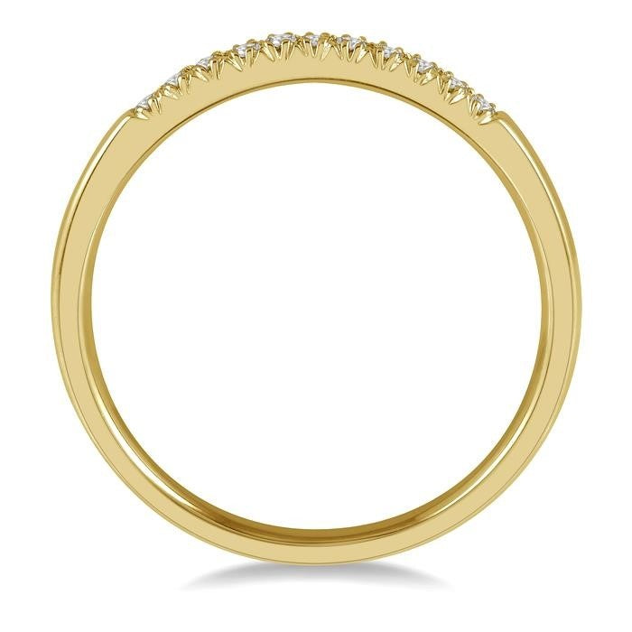 11 Stone Diamond Wedding Band