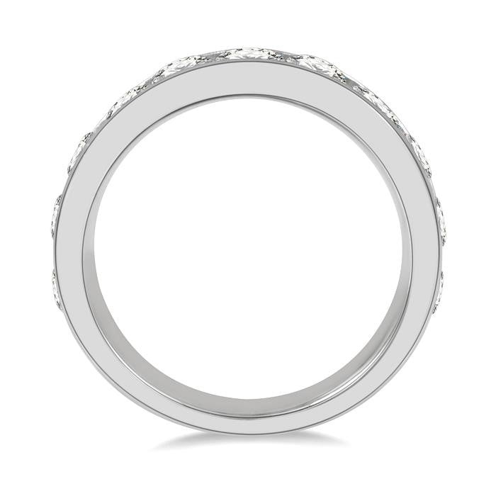 11 Stone Channel Set Diamond Wedding Band
